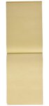 Un Bloc de KRAFT BRUN VERGE 21X29,7 cm 50 feuilles 120g CLAIREFONTAINE