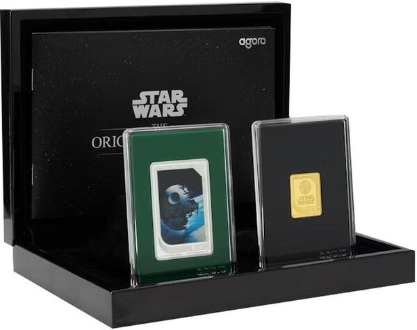Pièce de monnaie en Argent 50 Dollars – 2 Dollars g 31.1 (1 oz) Millésime 2025 Mint Trading Coins STAR WARS MYSTERY BOX