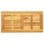 vidaXL Plateau de Table 80x40x2 2 cm en Bois Massif d'Acacia