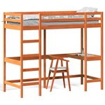 vidaXL Lit superposé sans matelas 75x190 cm bois de pin massif