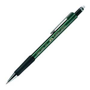 Portemine GRIP 1345 Pte rétractable 0,5 mm Vert métallisé FABER-CASTELL