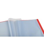 Protège-documents En Polypropylène Souple Opak 120 Vues - A4 - Rouge - X 8 - Exacompta
