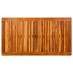 vidaXL Table basse de jardin 110x60x45 cm Bois solide d'acacia