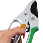 GRÜNTEK Ciseaux de jardin CONDOR avec cliquet automatique 200 mm
