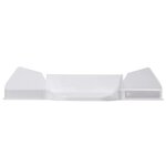 Corbeille À Courrier Combo Midi Office - Blanc Brillant - X 6 - Exacompta