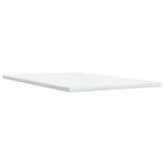 vidaXL Sommier à lattes de lit avec matelas Taupe 90x190 cm Tissu