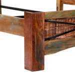 vidaXL Cadre de lit bois de récupération massif 160x200 cm