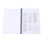 Boite 100 Reliures Spirales Plastique 16mm - Noir - Exacompta