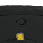 vidaXL Fauteuil de massage inclinable Noir Similicuir