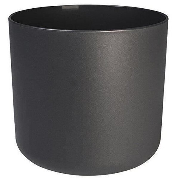Pot de fleurs rond B.for Soft - Noir Ø 35 x 32 cm