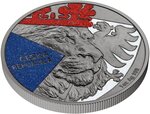 Pièce de monnaie en Argent 2 Dollars g 31.1 (1 oz) Millésime 2024 CZECH LION