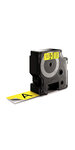 DYMO LabelManager cassette ruban D1 24mm x 7m Noir/Jaune (compatible avec les LabelManager et les LabelWriter Duo)