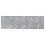 vidaXL Marches d'Escalier Aluminium - Paquet de 15  Antidérapant  60x18 cm