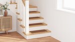 Tapis d'escalier vidaXL avec dos en latex Jaune 25x60 cm