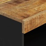 vidaXL Meuble TV 60x33x43 5 cm bois massif de manguier