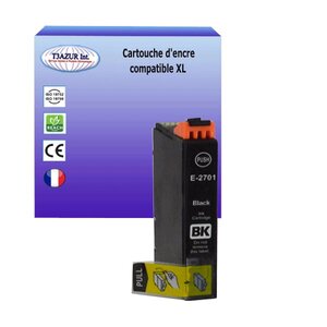 Cartouche Compatible pour  Epson WF-7720DTWF, T2711 / T2701 (27XL) Noire - T3AZUR