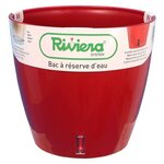 Bac à réserve d'eau - Rond Ø 36 x 33 cm - Rouge