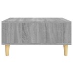vidaXL Table basse Sonoma gris 60x60x30 cm Aggloméré