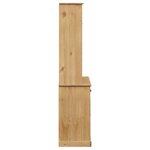 vidaXL Buffet haut VIGO 78x40x175 cm bois massif de pin