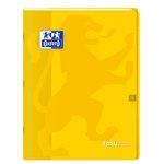 Cahier EASYBOOK Agrafé 24x32 cm 96 pages grands carreaux 90g Couleurs aléatoire OXFORD