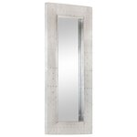 vidaXL Miroir de style aviation 110x50 cm Métal