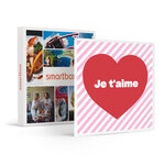 SMARTBOX - Coffret Cadeau Je t'aime -  Multi-thèmes