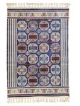 Tapis de salon CHAOUEN 160 x 230 cm - Bleu