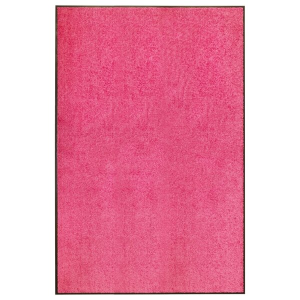 vidaXL Paillasson lavable Rose 120x180 cm