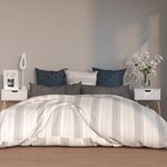 vidaXL Tables de chevet 2 Pièces Blanc brillant Bois d'ingénierie