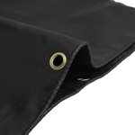 vidaXL Bâche noir 1x2 5 m 650 g/m²