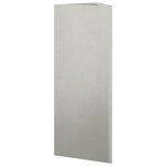 vidaXL Jardinières 2 Pièces triangulaire 30x26x75 cm acier inoxydable