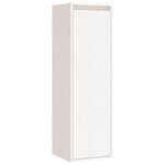 vidaXL Meubles TV 4 Pièces Blanc Bois massif de pin