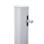 vidaXL Auvent latéral rétractable Crème 140 x 1000 cm