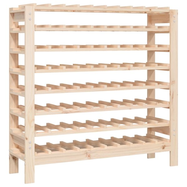 vidaXL Casier à vin 109 5x30x107 5 cm Bois de pin massif