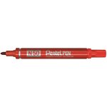 Marqueur permanent n50 pointe ogive 2 mm rouge x 12 pentel