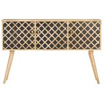 vidaXL Buffet 118x35x75 cm Bois de manguier massif