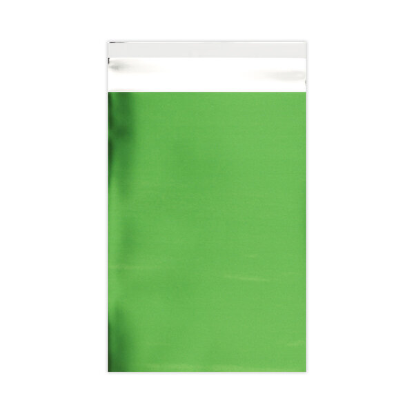 Lot de 50 sachet alu mat vert 250 x 180mm