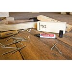 Marqueur Permanent 500 bleu clair 2-7 mm x 10 EDDING