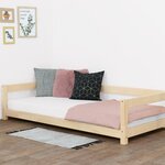 Lit Montessori enfant STUDY 90 x 190 vernis