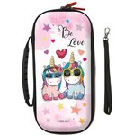 Housse de Transport Licorne Unik Be Love - KONIX - Switch - Rose