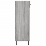 vidaXL Armoire à chaussures sonoma gris 60x35x105 cm bois d'ingénierie