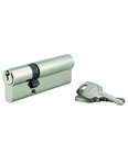 THIRARD - Cylindre STD double entrée  35 x 60 mm anti-arrachement  nickelé  3 clés