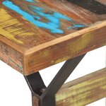 vidaXL Table à manger 140x70x76 cm Bois de récupération massif