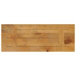 vidaXL Dessus de table 70x30x2 5 cm rectangulaire bois massif manguier
