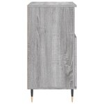 vidaXL Buffet Sonoma gris 60x35x70 cm Bois d'ingénierie