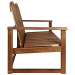 Salon de jardin meuble d'extérieur ensemble de mobilier 4 pièces bois d'acacia solide 02_0016221