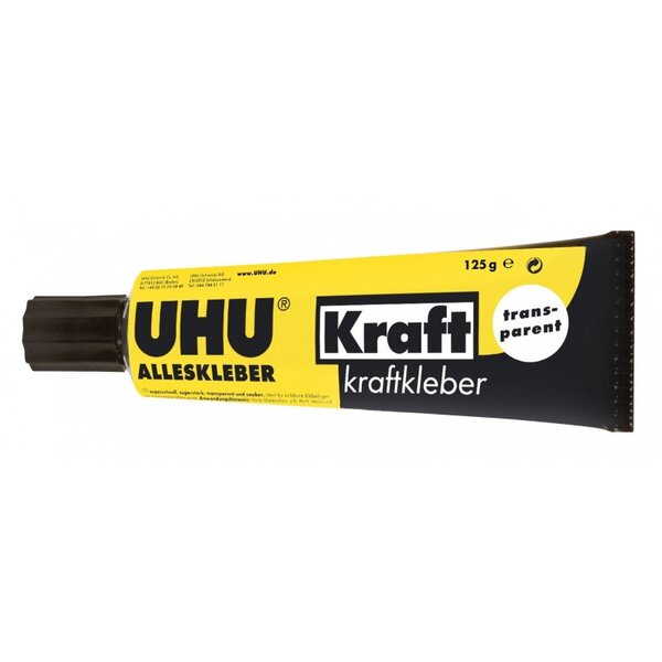 UHU Colle forte universelle transparente  avec solvant  125g