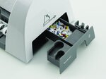 Perforelieur manuel Starlet 2+ 12 feuilles A4 Blanc/Gris Foncé FELLOWES