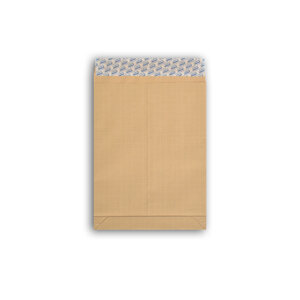 Lot de 1000 enveloppes kraft arme 130g à soufflets b4