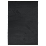 vidaXL Tapis OVIEDO à poils courts noir 120x170 cm